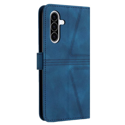 For Samsung Galaxy A56 5G Case Triangle Imprinted Anti-Scratch Phone Wallet Cover