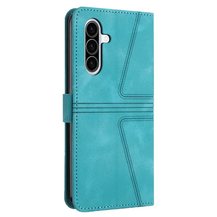 For Samsung Galaxy A56 5G Case Triangle Imprinted Anti-Scratch Phone Wallet Cover