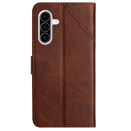 For Samsung Galaxy A56 5G / A36 5G Leather Case Line Pattern Wallet Phone Cover