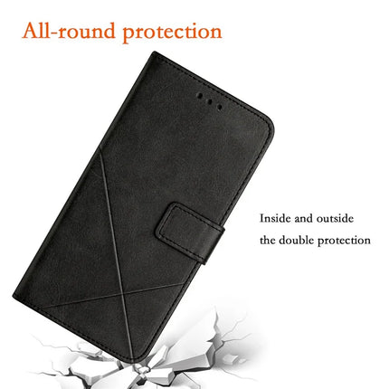 For Samsung Galaxy A56 5G / A36 5G Leather Case Line Pattern Wallet Phone Cover