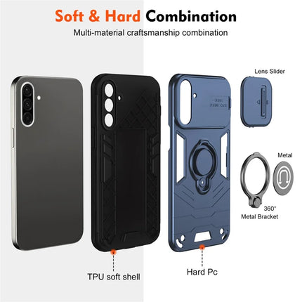 For Samsung Galaxy A56 5G Case Slide Camshield Kickstand PC+TPU Phone Cover