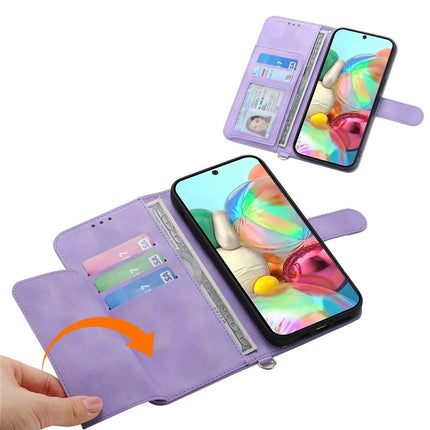 For Google Pixel 9a Case Flower Pattern PU Leather Wallet Phone Cover with Strap