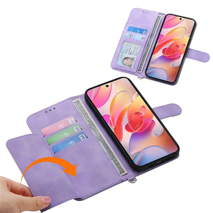 For Samsung Galaxy A56 5G Case Flower Pattern PU Leather Wallet Phone Cover with Strap