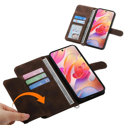 For Samsung Galaxy A56 5G Case Flower Pattern PU Leather Wallet Phone Cover with Strap