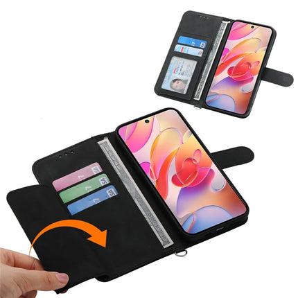 For Samsung Galaxy A56 5G Case Flower Pattern PU Leather Wallet Phone Cover with Strap