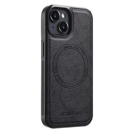 LC.IMEEKE L3 For iPhone 13 Magnetic Case Detachable Card Holder Leather TPU Mobile Cover