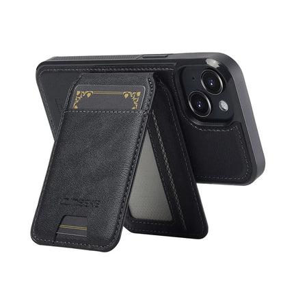 LC.IMEEKE L3 For iPhone 13 mini Magnetic Case Detachable Card Holder Leather TPU Mobile Cover