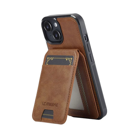 LC.IMEEKE L3 For iPhone 13 mini Magnetic Case Detachable Card Holder Leather TPU Mobile Cover