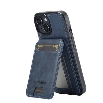 LC.IMEEKE L3 For iPhone 13 mini Magnetic Case Detachable Card Holder Leather TPU Mobile Cover