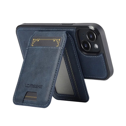 LC.IMEEKE L3 For iPhone 13 mini Magnetic Case Detachable Card Holder Leather TPU Mobile Cover