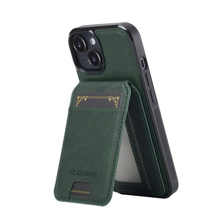 LC.IMEEKE L3 For iPhone 13 mini Magnetic Case Detachable Card Holder Leather TPU Mobile Cover