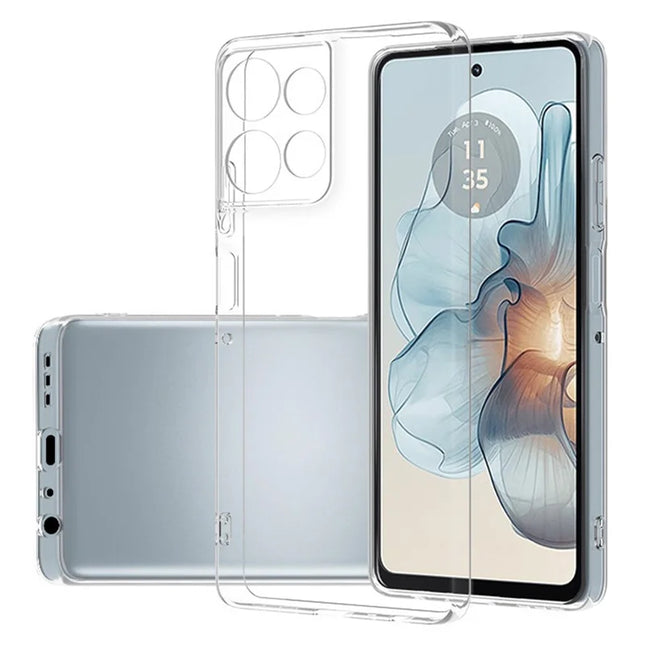 For Motorola Moto G Power (2025) Clear Phone Case Ultra-Thin Flexible TPU Back Cover