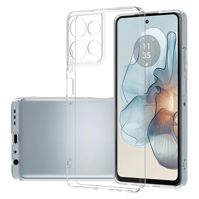 ShopCaseCart Slim Lightweight Motorola Moto G Power (2025) Clear Phone Protective cover Ultra-Thin Flexible TPU Back Guard