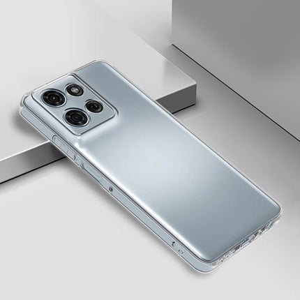 For Motorola Moto G Power (2025) Clear Phone Case Ultra-Thin Flexible TPU Back Cover