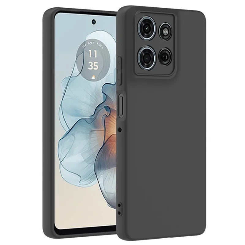 ShopCaseCart Durable Stand Motorola Moto G Power (2025) Protective cover Streamlined TPU Matte Smooth Phone Guard