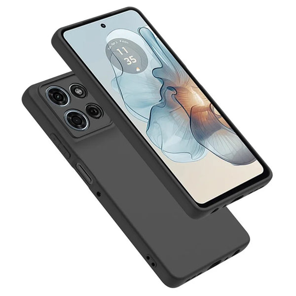 ShopCaseCart Durable Stand Motorola Moto G Power (2025) Protective cover Streamlined TPU Matte Smooth Phone Guard