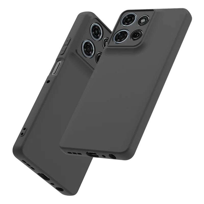 ShopCaseCart Durable Stand Motorola Moto G Power (2025) Protective cover Streamlined TPU Matte Smooth Phone Guard