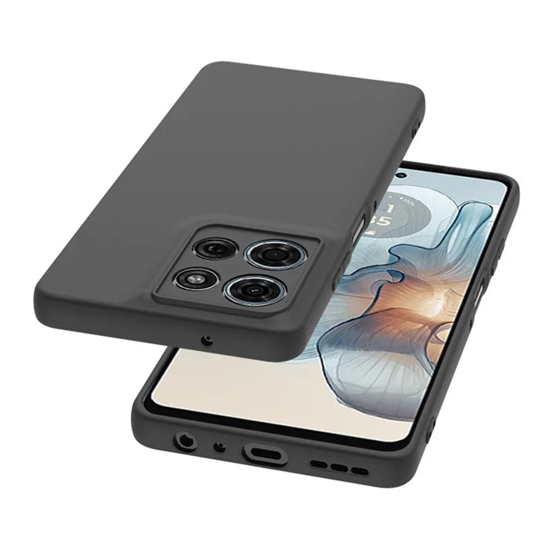 ShopCaseCart Durable Stand Motorola Moto G Power (2025) Protective cover Streamlined TPU Matte Smooth Phone Guard