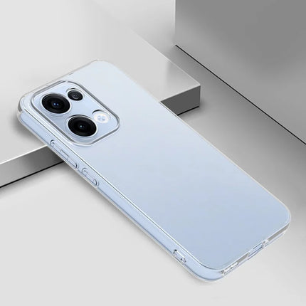 For Oppo Reno13 5G (Global) Clear Phone Case Ultra-Thin Flexible TPU Back Cover