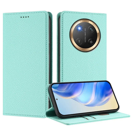 For Honor Magic7 Lite 5G / X9c 5G / X60 Pro 5G Wallet Case RFID Blocking Litchi Texture Leather Mobile Cover