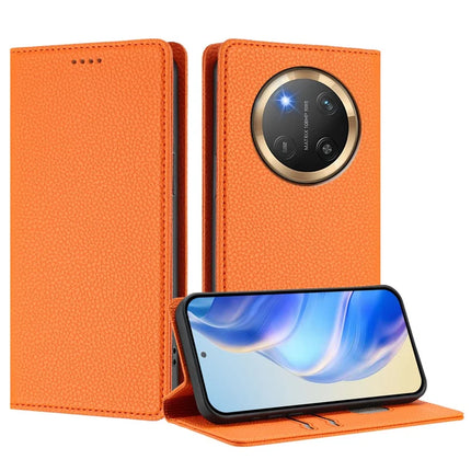 For Honor Magic7 Lite 5G / X9c 5G / X60 Pro 5G Wallet Case RFID Blocking Litchi Texture Leather Mobile Cover