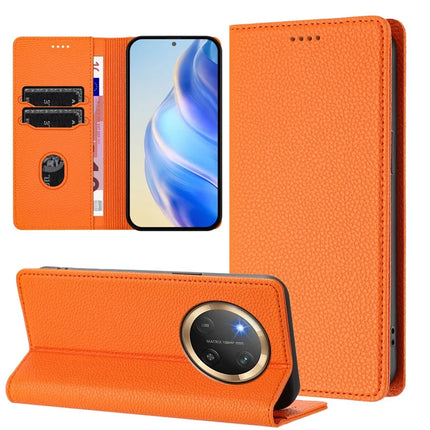 For Honor Magic7 Lite 5G / X9c 5G / X60 Pro 5G Wallet Case RFID Blocking Litchi Texture Leather Mobile Cover