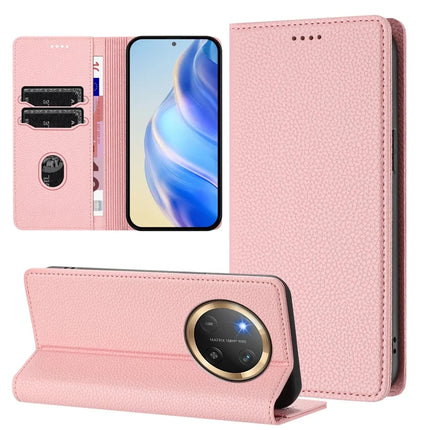 For Honor Magic7 Lite 5G / X9c 5G / X60 Pro 5G / X60 Pro 5G Wallet Case RFID Blocking Litchi Texture Leather Mobile Cover