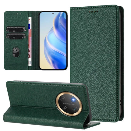 For Honor Magic7 Lite 5G / X9c 5G / X60 Pro 5G Wallet Case RFID Blocking Litchi Texture Leather Mobile Cover