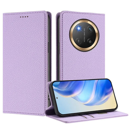 For Honor Magic7 Lite 5G / X9c 5G / X60 Pro 5G Wallet Case RFID Blocking Litchi Texture Leather Mobile Cover