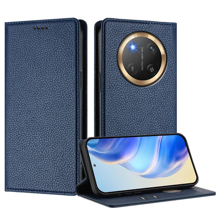 For Honor Magic7 Lite 5G / X9c 5G / X60 Pro 5G Wallet Case RFID Blocking Litchi Texture Leather Mobile Cover