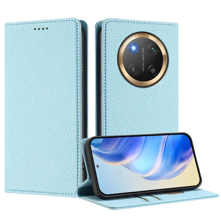 For Honor Magic7 Lite 5G / X9c 5G / X60 Pro 5G Wallet Case RFID Blocking Litchi Texture Leather Mobile Cover