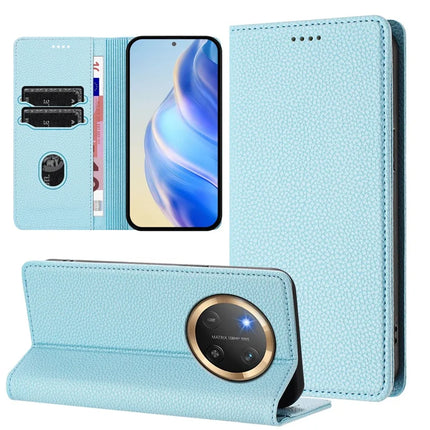 For Honor Magic7 Lite 5G / X9c 5G / X60 Pro 5G Wallet Case RFID Blocking Litchi Texture Leather Mobile Cover