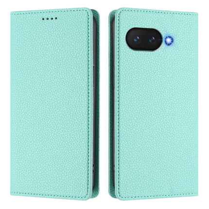 For Google Pixel 9a Wallet Case RFID Blocking Litchi Texture Leather Mobile Cover