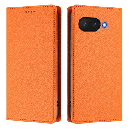 For Google Pixel 9a Wallet Case RFID Blocking Litchi Texture Leather Mobile Cover