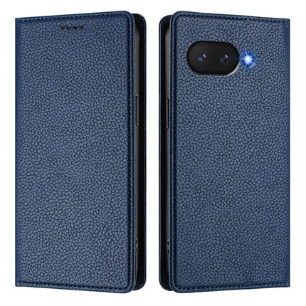For Google Pixel 9a Wallet Case RFID Blocking Litchi Texture Leather Mobile Cover