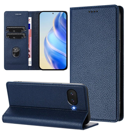 For Google Pixel 9a Wallet Case RFID Blocking Litchi Texture Leather Mobile Cover