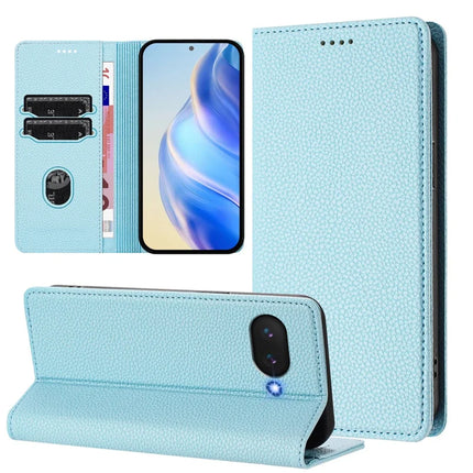 For Google Pixel 9a Wallet Case RFID Blocking Litchi Texture Leather Mobile Cover