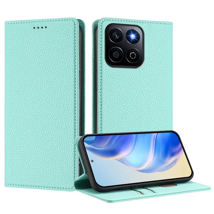 For Honor 200 Smart 5G / Honor X7c 5G / Honor Play 60 Plus 5G / Honor X7c 4G Wallet Case RFID Blocking Litchi Texture Leather Mobile Cover