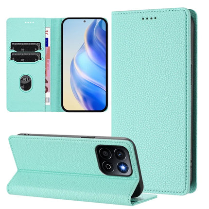 For Honor 200 Smart 5G / Honor X7c 5G / Honor Play 60 Plus 5G / Honor X7c 4G Wallet Case RFID Blocking Litchi Texture Leather Mobile Cover