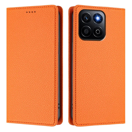 For Honor 200 Smart 5G / Honor X7c 5G / Honor Play 60 Plus 5G / Honor X7c 4G Wallet Case RFID Blocking Litchi Texture Leather Mobile Cover