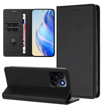 For Honor 200 Smart 5G / Honor X7c 5G / Honor Play 60 Plus 5G / Honor X7c 4G Wallet Case RFID Blocking Litchi Texture Leather Mobile Cover