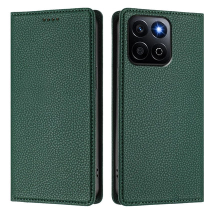 For Honor 200 Smart 5G / Honor X7c 5G / Honor Play 60 Plus 5G / Honor X7c 4G Wallet Case RFID Blocking Litchi Texture Leather Mobile Cover