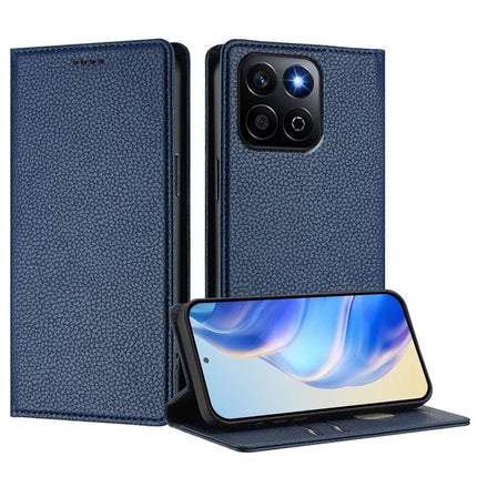 For Honor 200 Smart 5G / Honor X7c 5G / Honor Play 60 Plus 5G / Honor X7c 4G Wallet Case RFID Blocking Litchi Texture Leather Mobile Cover