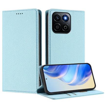 For Honor 200 Smart 5G / Honor X7c 5G / Honor Play 60 Plus 5G / Honor X7c 4G Wallet Case RFID Blocking Litchi Texture Leather Mobile Cover