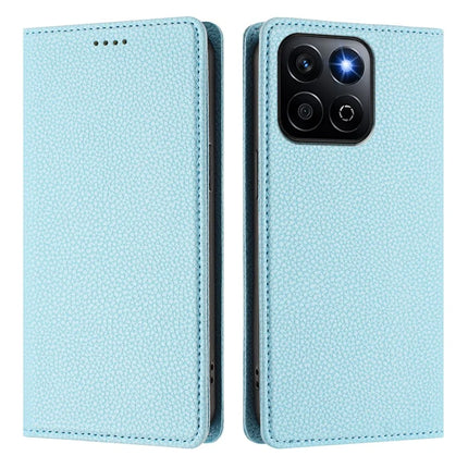 For Honor 200 Smart 5G / Honor X7c 5G / Honor Play 60 Plus 5G / Honor X7c 4G Wallet Case RFID Blocking Litchi Texture Leather Mobile Cover