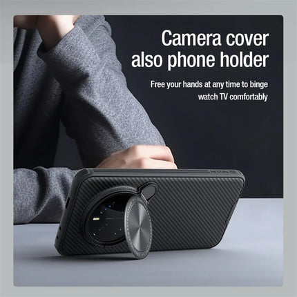 NILLKIN Camshield Prop Magnetic Series for Honor Magic7 Pro 5G Case Compatible with MagSafe PC+TPU Phone Cover with Camera Cover