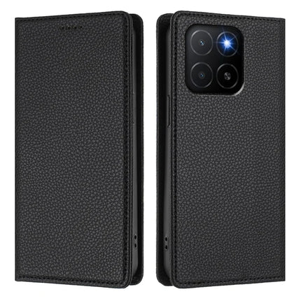 For Honor X5b Plus / Honor X5b Wallet Case RFID Blocking Litchi Texture Leather Mobile Cover