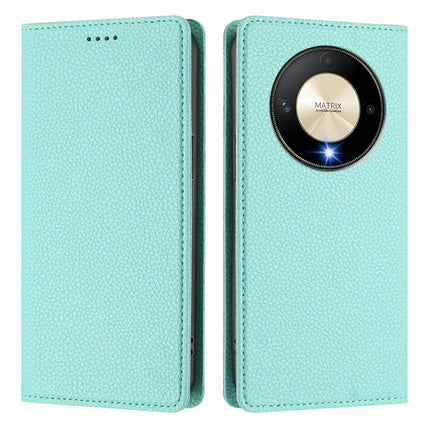 For Honor X50 5G / Honor X9b 5G Wallet Case RFID Blocking Litchi Texture Leather Mobile Cover