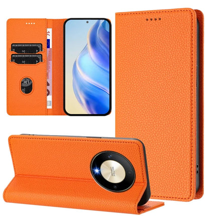 For Honor X50 5G / Honor X9b 5G Wallet Case RFID Blocking Litchi Texture Leather Mobile Cover