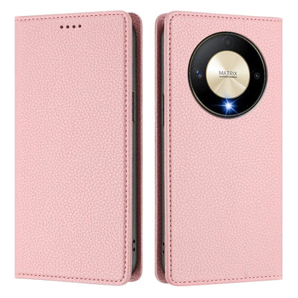 For Honor X50 5G / Honor X9b 5G Wallet Case RFID Blocking Litchi Texture Leather Mobile Cover